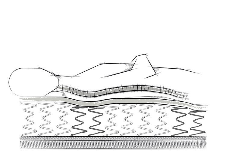 Матрац для немовляти Dorelan Cico Fibersan